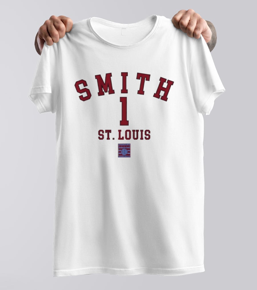 Smith 1 St. Louis Cardinals Ozzie October's Finest T-Shirt