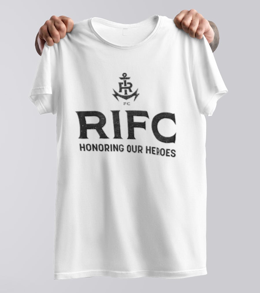 RIFC Honoring Our Heroes Anchor T-Shirt