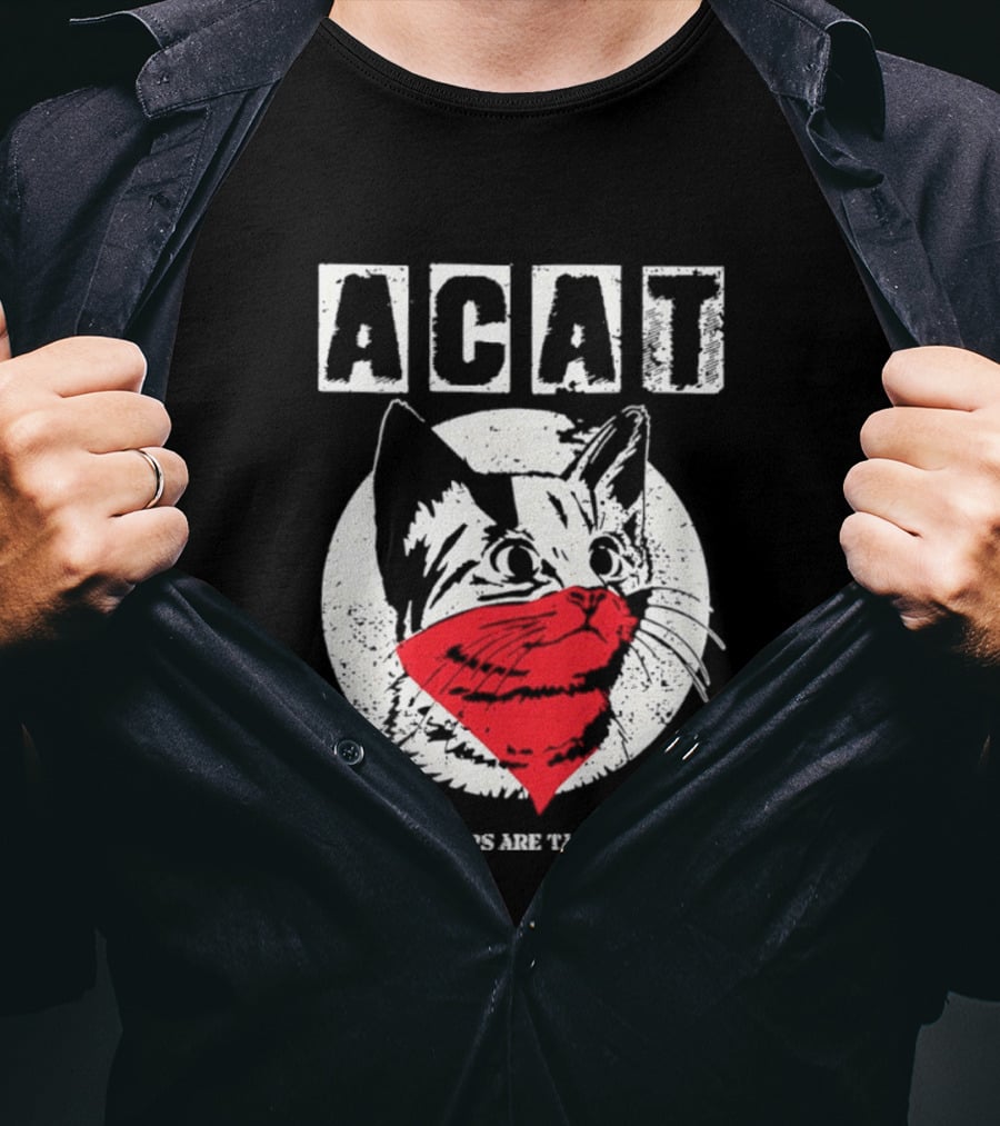 ACAT All Cops Are Targets Cat Bandana T-Shirt