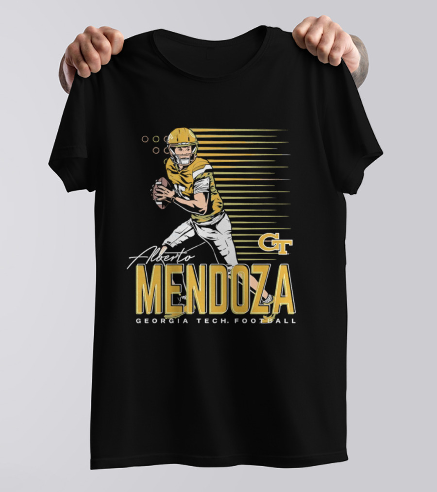 Alberto Mendoza Georgia Tech Football CT T-Shirt
