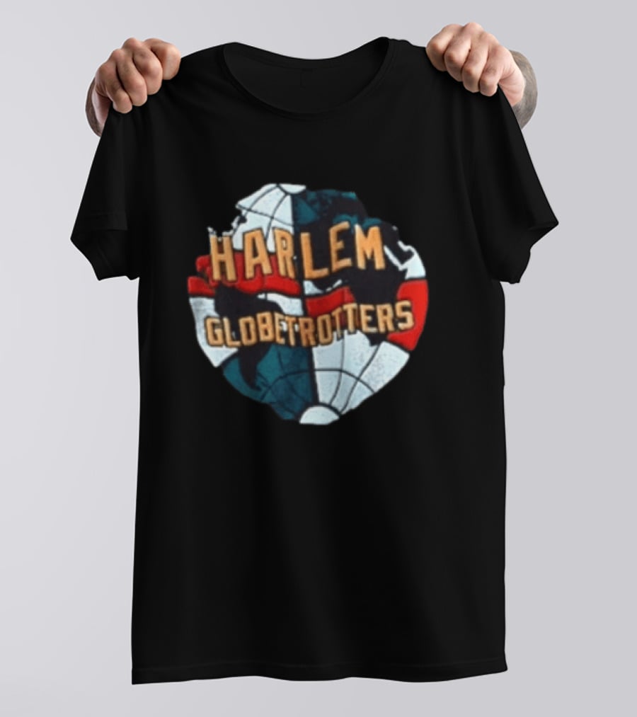 Harlem Globetrotters Basketball Globe T-Shirt
