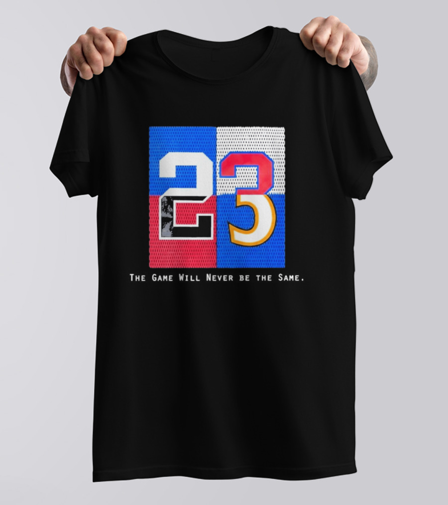 Shota Imanaga 23 The Game Will Never Be The Same Colorful Number Mashup T-Shirt