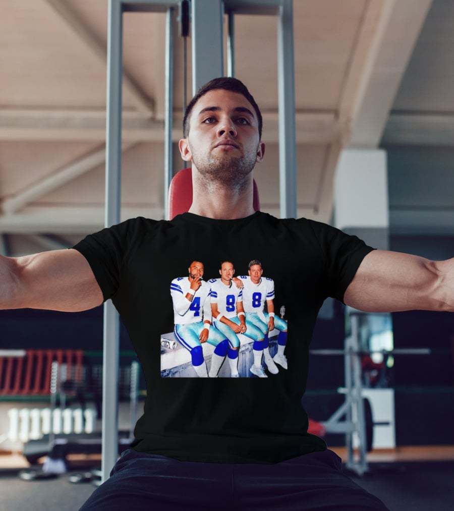 Klayton Adams Christian Parker Brandon Aubrey Dallas Cowboys Smoking Jerseys T-Shirt