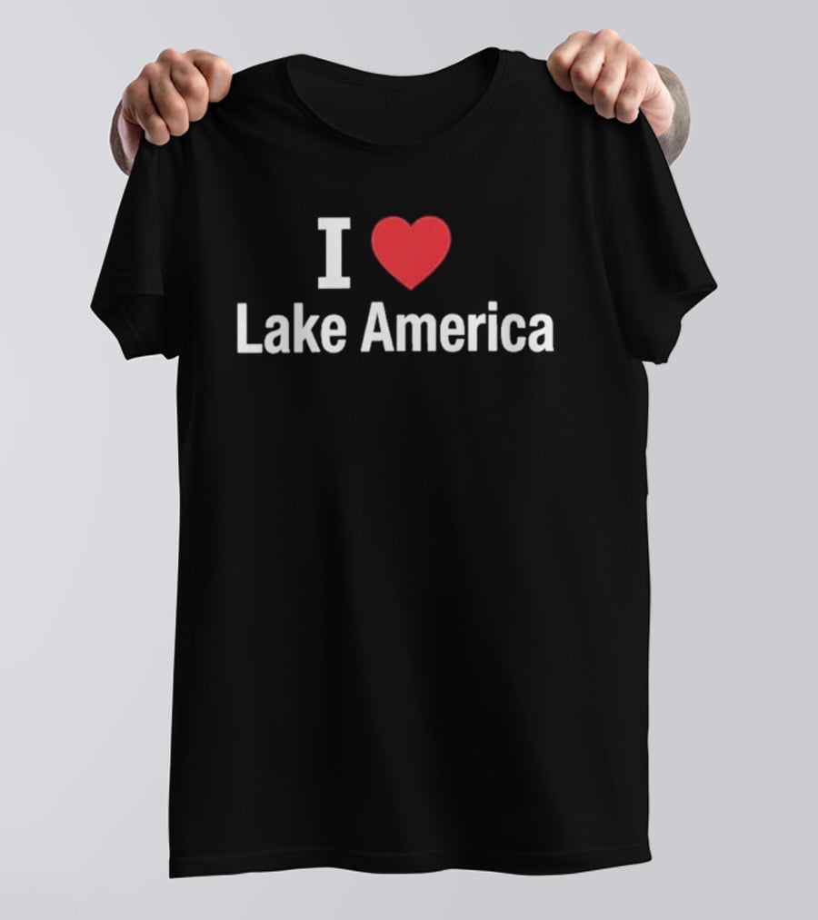 I Love Lake America T-Shirt