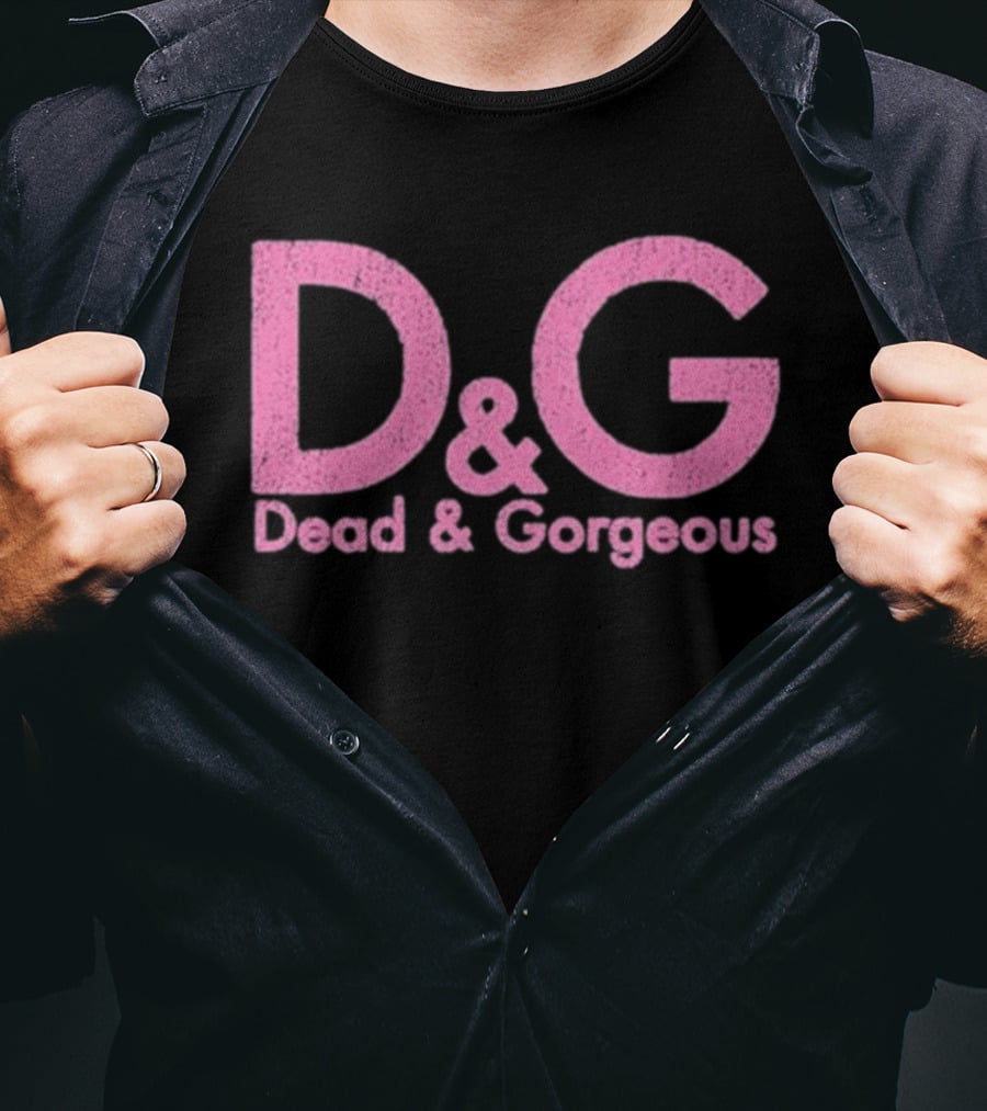 Destroy Lonely Dead & Gorgeous D&G Pink T-Shirt