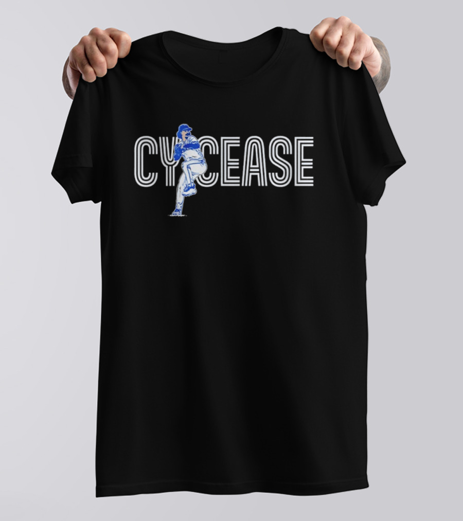 Dylan Cease Cy Cease Pitching Toronto Blue Jays 2026 MLB Season T-Shirt