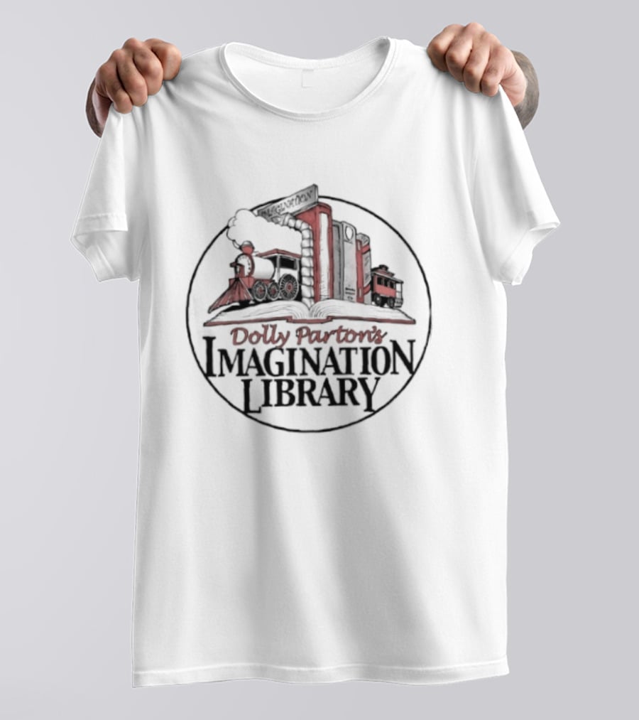 Dolly Parton's Imagination Library Train T-Shirt