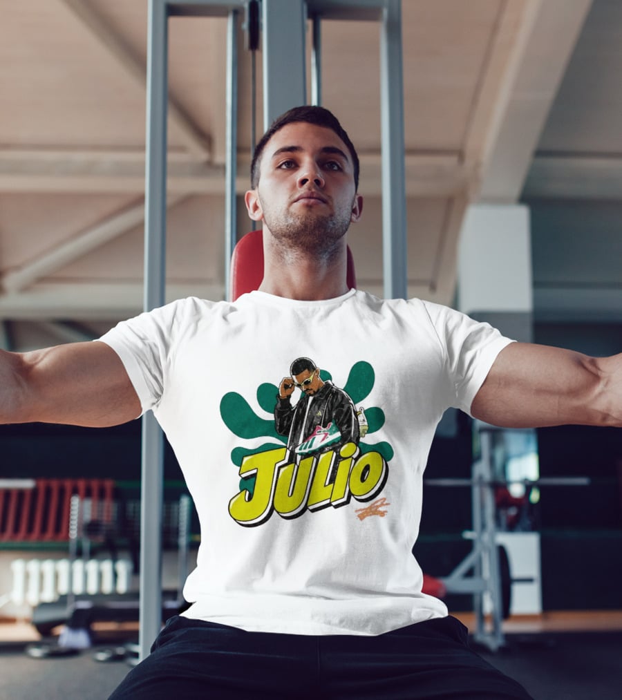 Julio Sneaker Style Hispanic Heritage Mariners T-Shirt