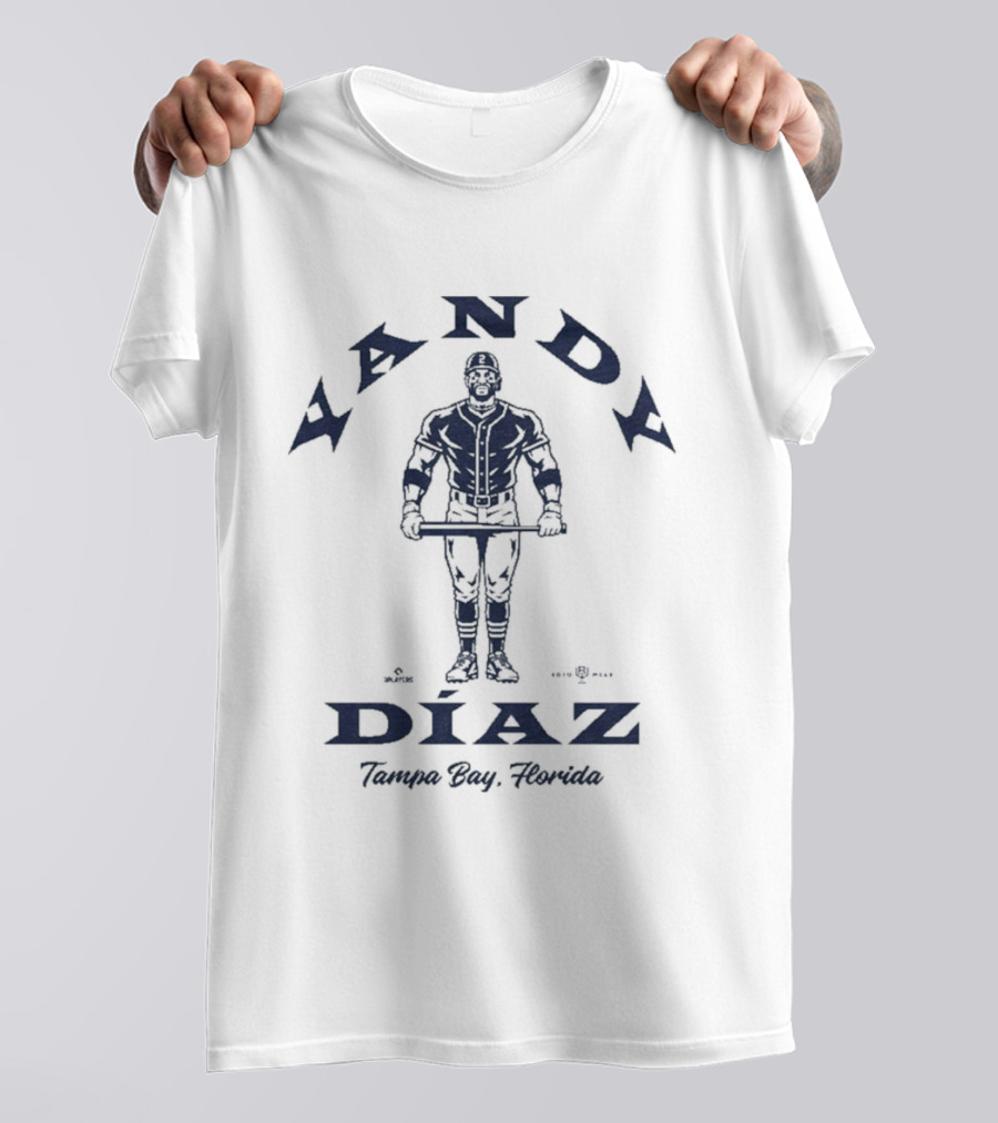 Yandy Díaz Tampa Bay Florida Strong Hitter T-Shirt