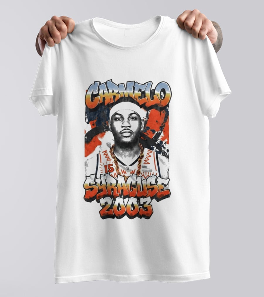 Carmelo Syracuse 2003 Basketball T-Shirt