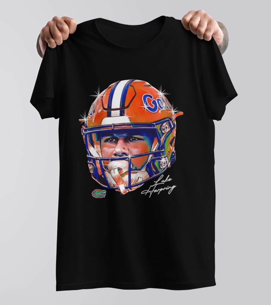 Florida Gators NCAA Football Helmet Swag Head T-Shirt