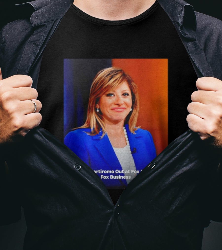 Maria Bartiromo Departure Fox Business News Media T-Shirt