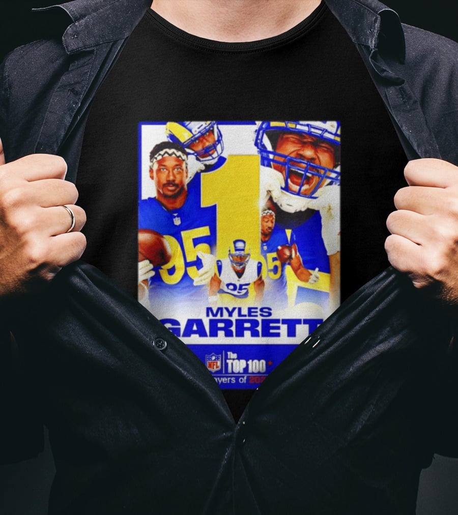 Myles Garrett Rams NFL Top 100 Players 2026 T-Shirt