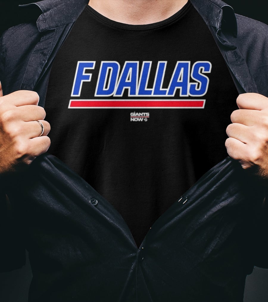 New York Giants F Dallas Cowboys Rivalry T-Shirt