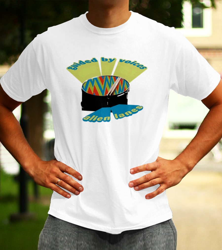 Guided By Voices Alien Lanes Drum Art TomTom T-Shirt