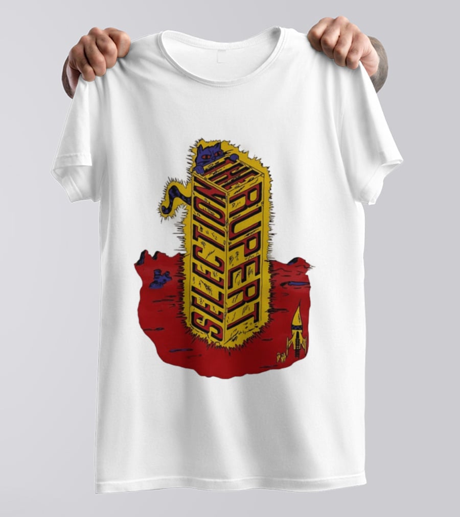 The Rupert Selection Cat Space Rocket Adventure T-Shirt