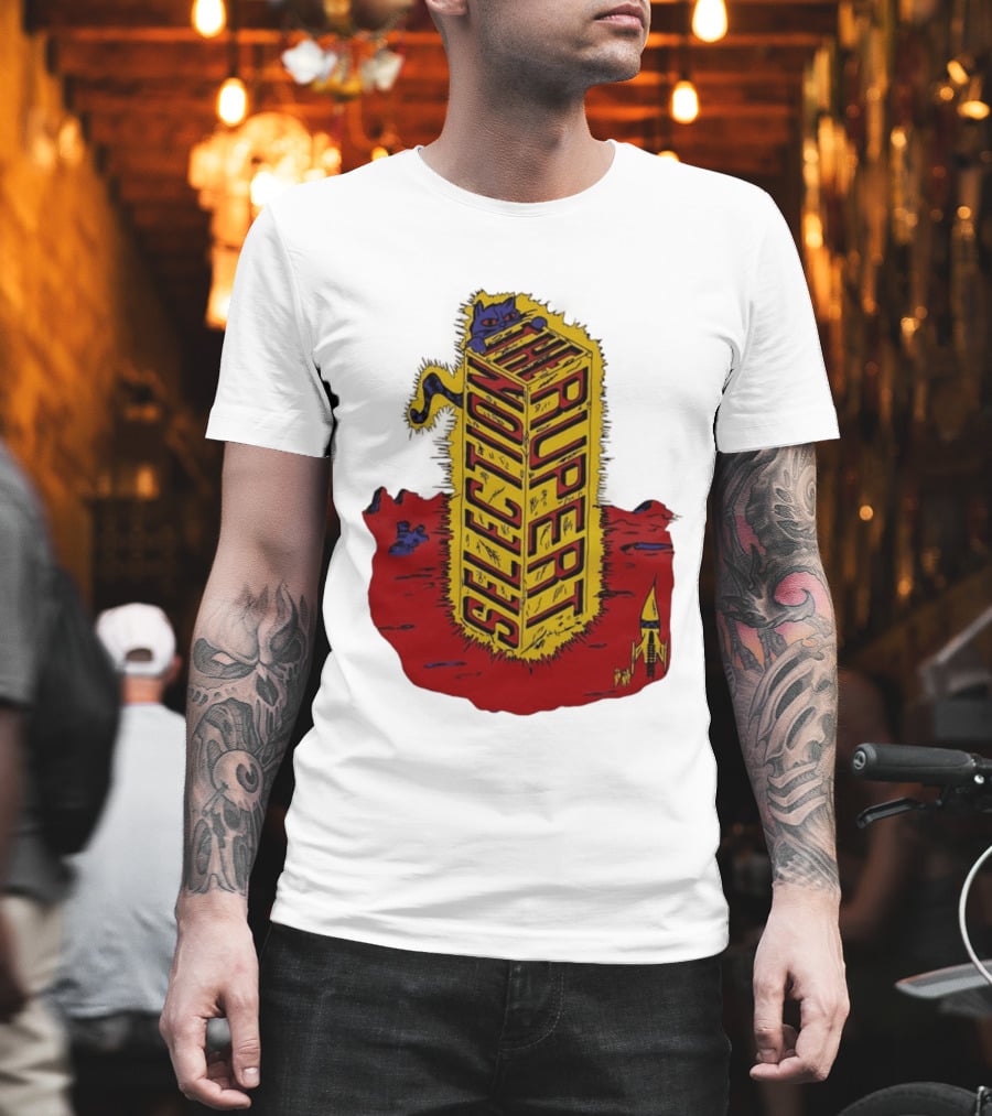 The Rupert Selection Cat Space Rocket Adventure T-Shirt