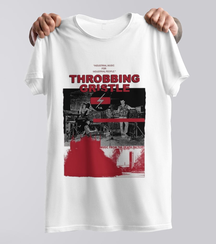 Throbbing Gristle T.G. Industrial Music From The Death Factory T-Shirt