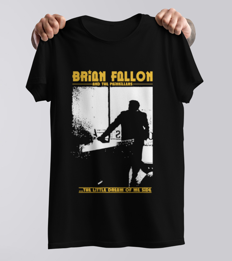Brian Fallon Painkillers Paving My Way Dream Of Me Side T-Shirt