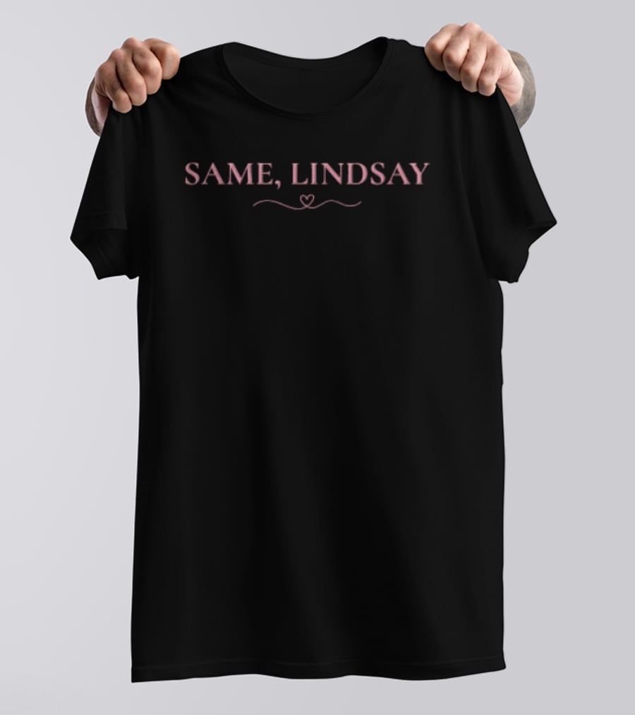 SAME LINDSAY Heart T-Shirt