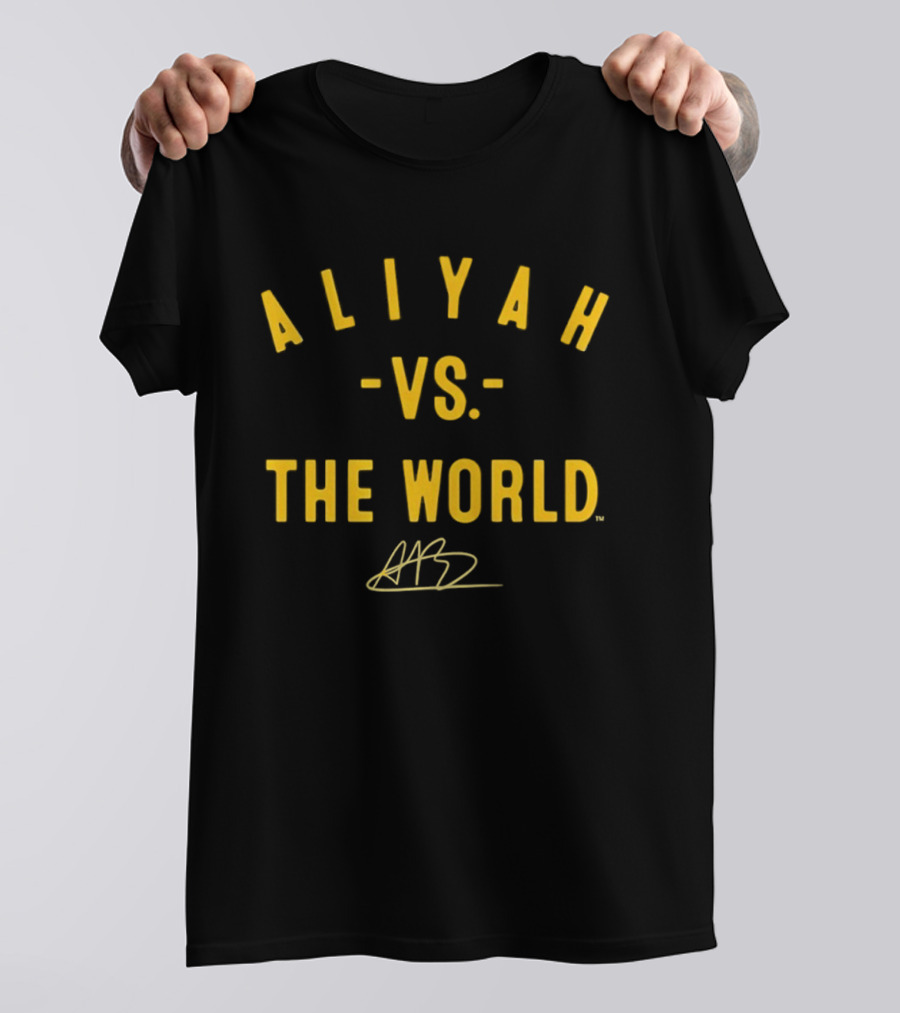 Indiana Fever Aliyah Vs The World Signature Edition T-Shirt