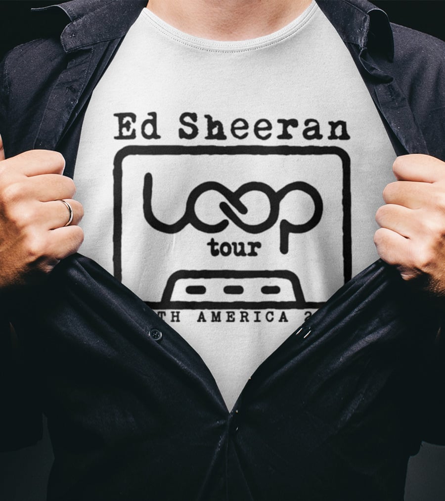 Ed Sheeran Loop Tour North America 2026 T-Shirt