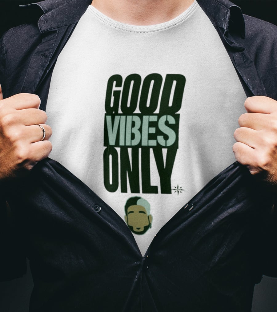 Good Vibes Only Eugenio Suárez Mariners Baseball MLB T-Shirt