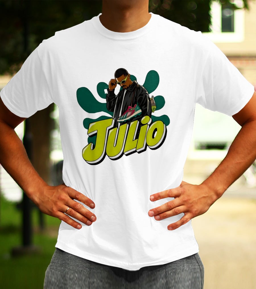 Seattle Mariners Julio Rodriguez Sneaker T-Shirt