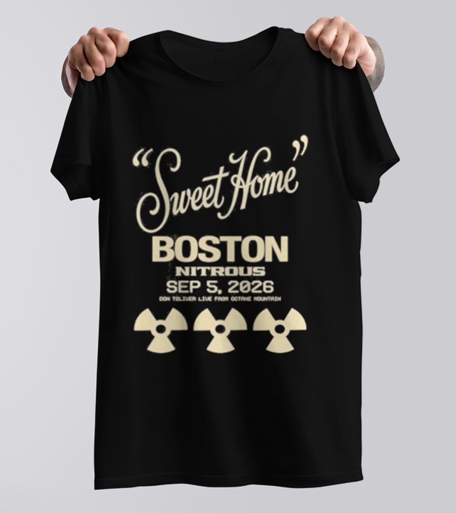 Sweet Home Boston September 5 2026 TD Garden Massachusetts Concert T-Shirt