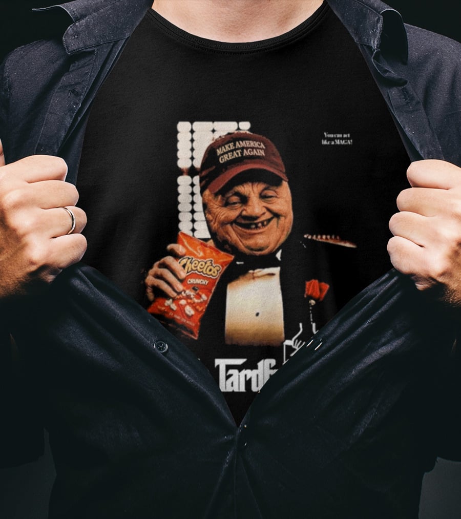 Maga Chudley America Again The Tardfather Cheetos Crunchy T-Shirt