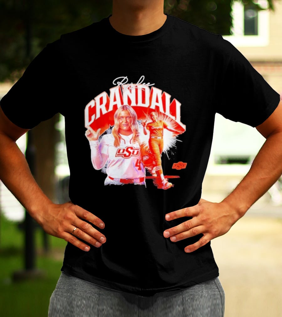 Rylee Crandall Oklahoma State Softball OSU Athlete T-Shirt