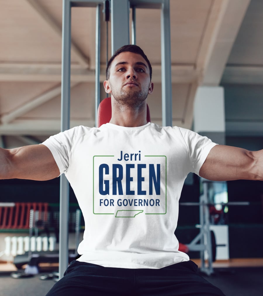Jerri Green For Governor 2026 Tennessee Campaign T-Shirt