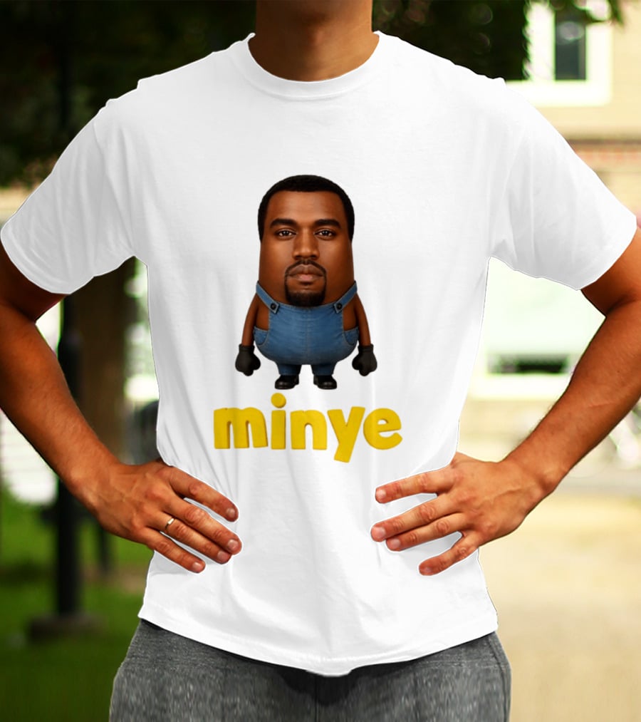 Kanye West Minye Meme Minion T-Shirt