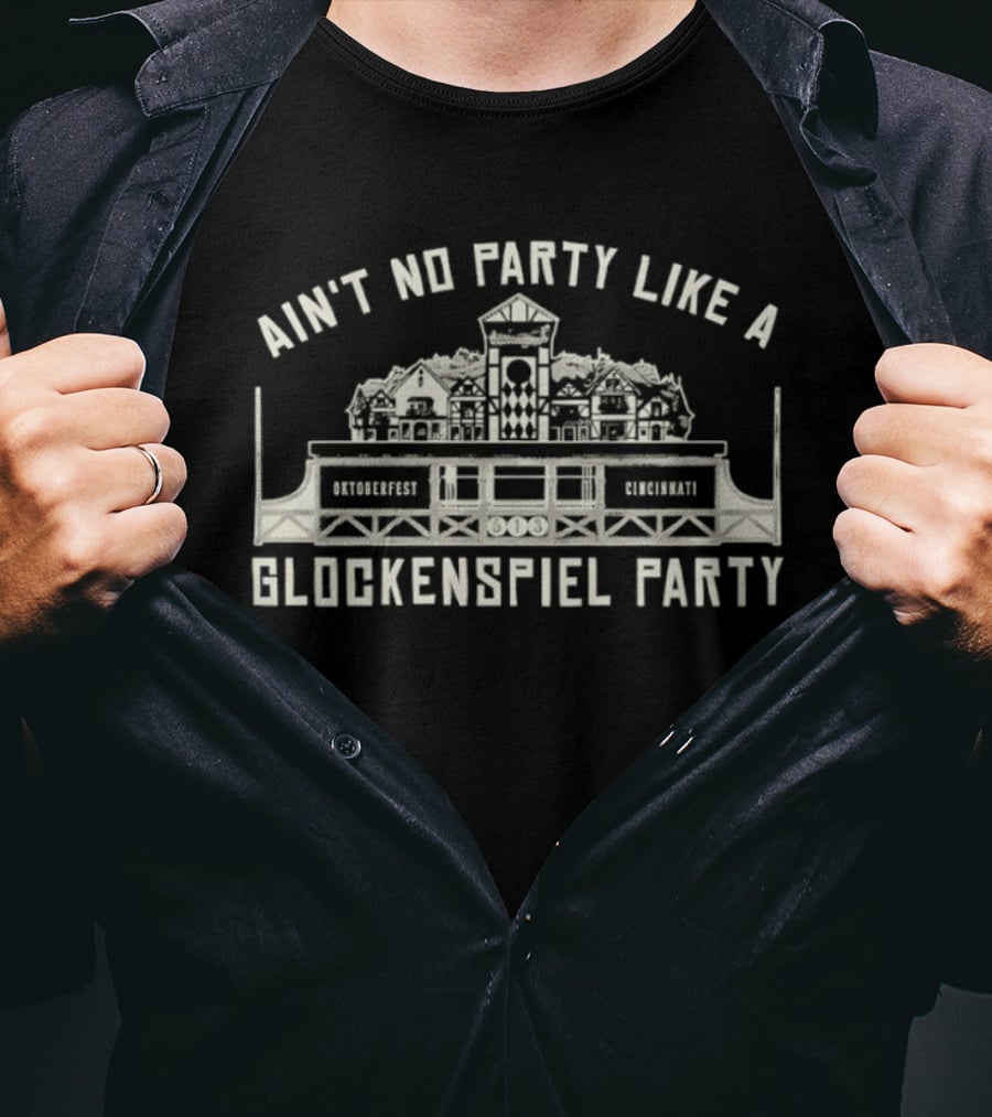 Ain't No Party Like A Blockenspiel Party Famous Landmarks T-Shirt