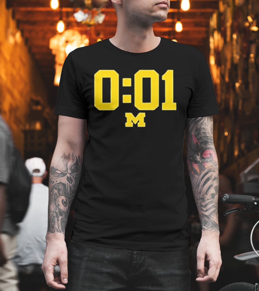 Michigan Wolverines 0:01 M T-Shirt