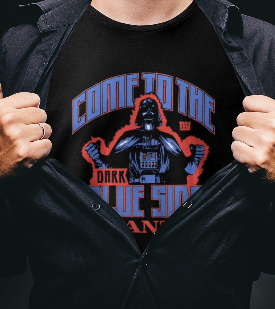Come To The Dark Blue Side Giants T-Shirt