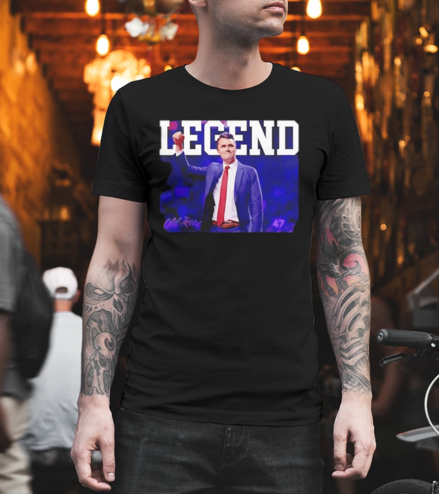 Charlie Kirk Old Row Legend 47 T-Shirt