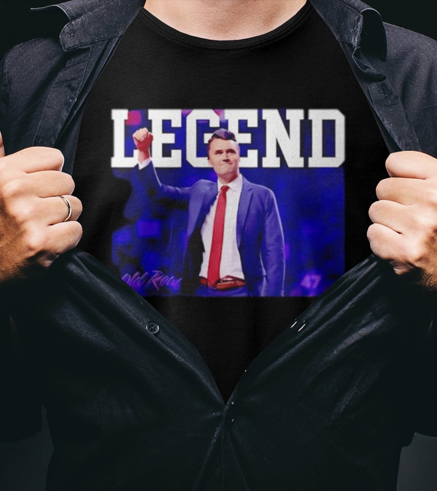 Charlie Kirk Old Row Legend 47 T-Shirt