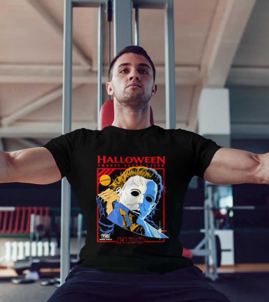 Halloween Twenty Years Later H20 Michael Myers Laurie Strode T-Shirt