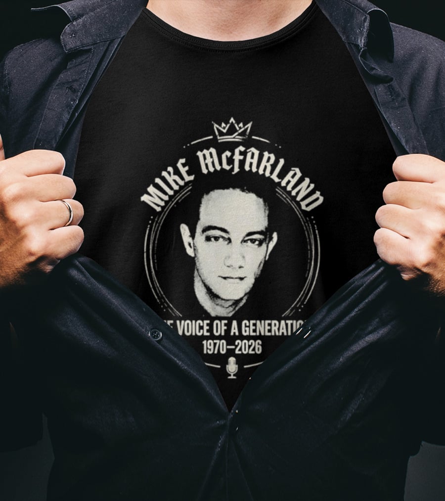 Mike McFarland The Voice Of A Generation 1970 2023 T-Shirt