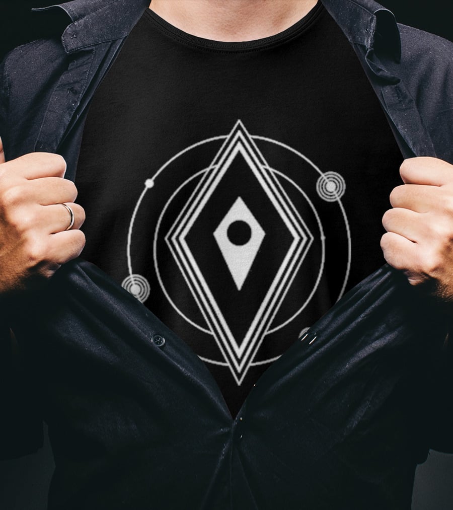 No Man's Sky Atlas Station Iteration Airless T-Shirt