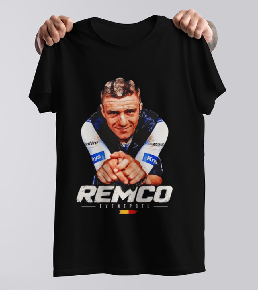 REMCO Evenepoel Belgium Cyclist Santini Krys T-Shirt