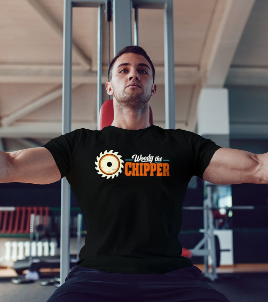 Woody The Chipper Saw Blade Circular T-Shirt