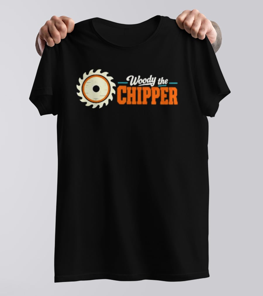 Woody The Chipper Saw Blade Circular T-Shirt