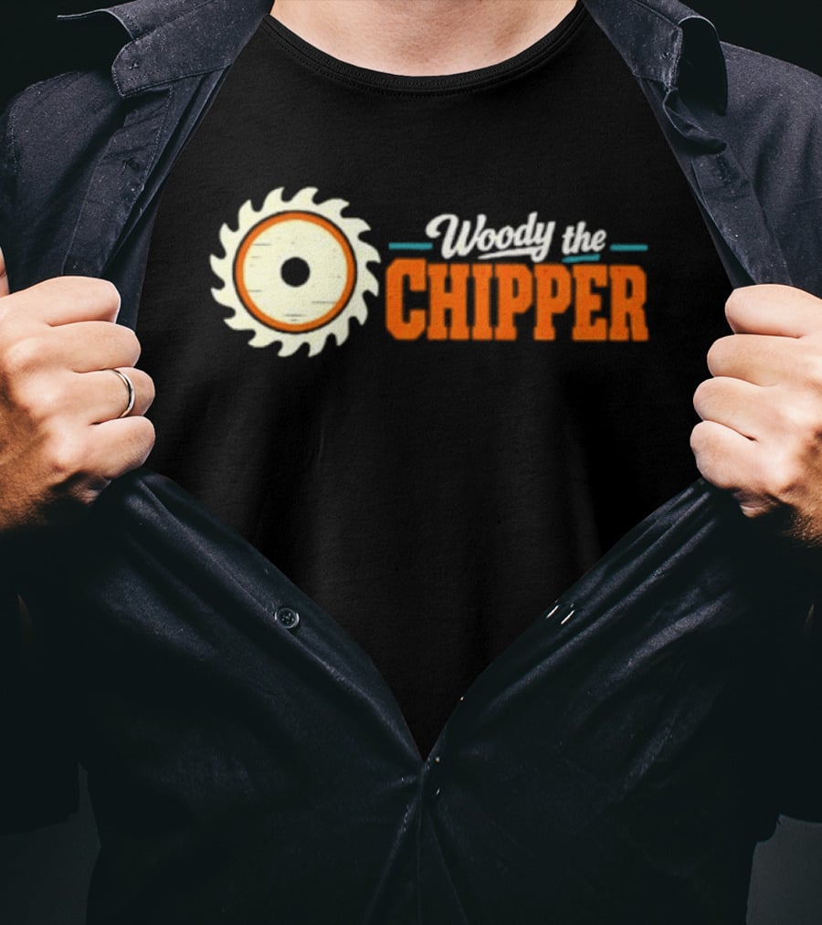 Woody The Chipper Saw Blade Circular T-Shirt