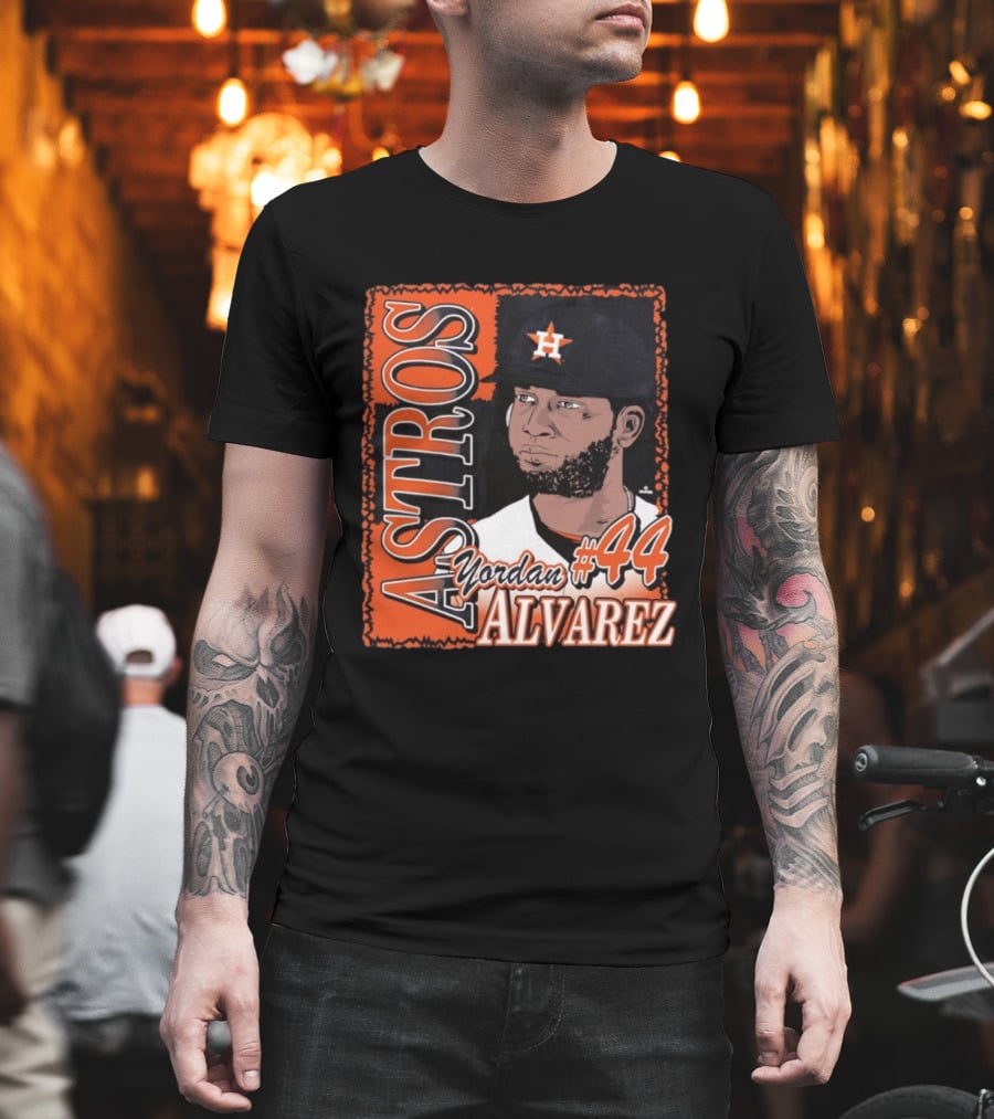 Astros Yordan Alvarez #44 Houston Baseball T-Shirt