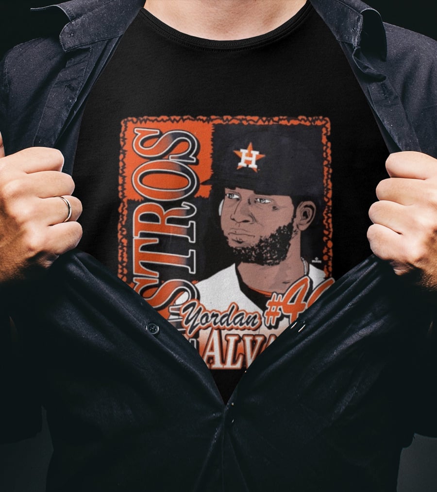 Astros Yordan Alvarez #44 Houston Baseball T-Shirt
