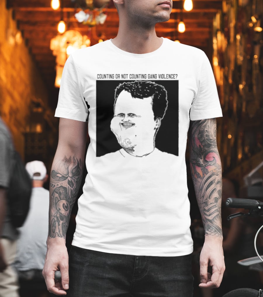 Charlie Kirk Counting Or Not Counting Gang Violence T-Shirt