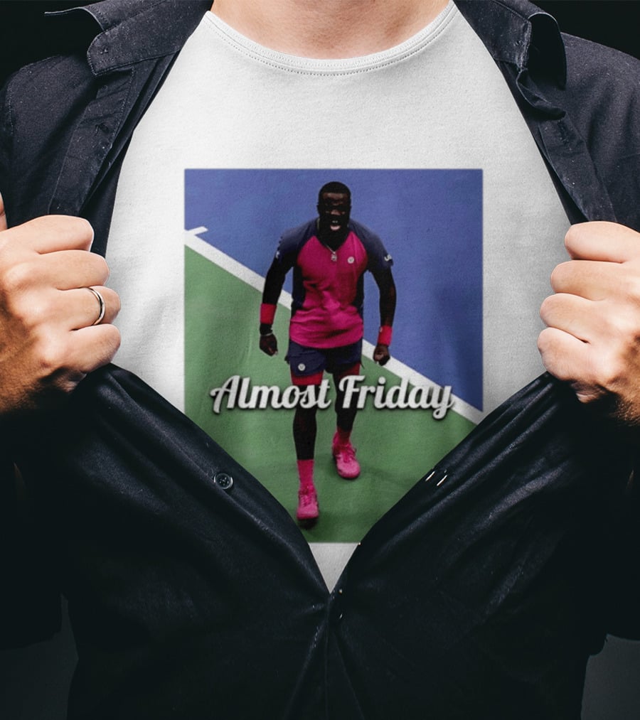Frances Tiafoe Big FOE Almost Friday Tennis T-Shirt