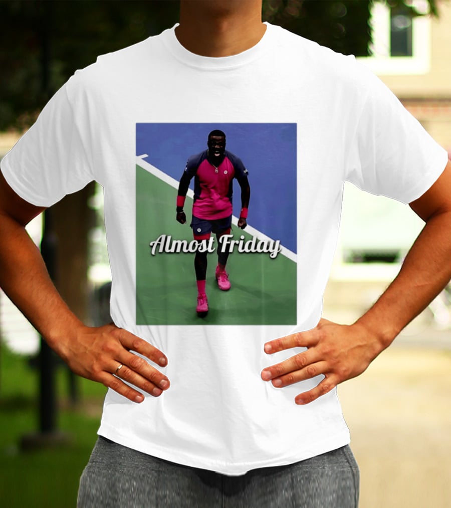 Frances Tiafoe Big FOE Almost Friday Tennis T-Shirt